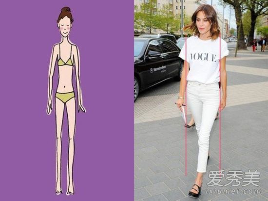 一个身材扁平的女孩是什么样的?她穿什么样的衣服好看