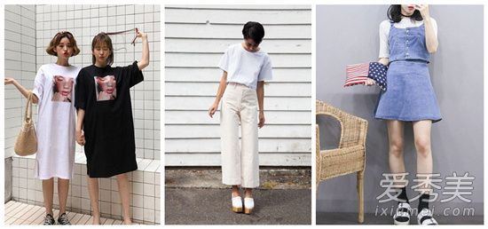 如何穿普通t恤出高档4+5搭配的原则应该记住