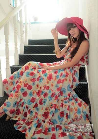 波西米亚长裙成为我的淑女