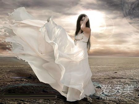 矮个子女孩穿长裙合适吗？矮个子女孩穿着印有图片的长裙。