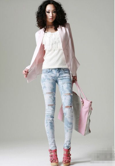 修身显瘦10分铅笔裤不能少