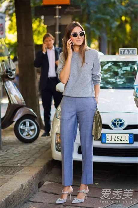 在春天，搭配颜色很容易。