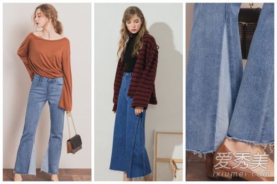 想变得更高、更苗条并修剪大腿吗？缝合牛仔裤是必须的。