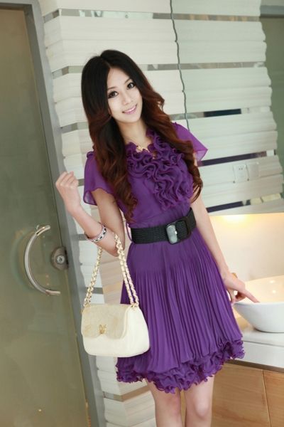 今夏流行的清新美搭配灵感