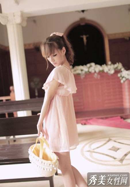 杭州美牛配清新森女气质