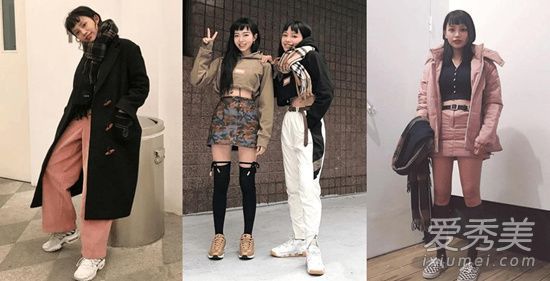 冬天穿衣服总是很土气。3种搭配玩街头风格。