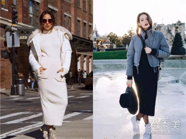 宽温共存的羽绒服试穿方法