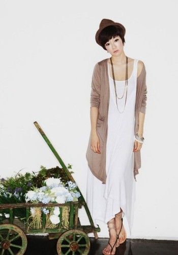 服装搭配巧妙隐藏腹部