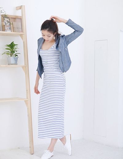 穿着棉质长裙,度过一个舒适的夏天