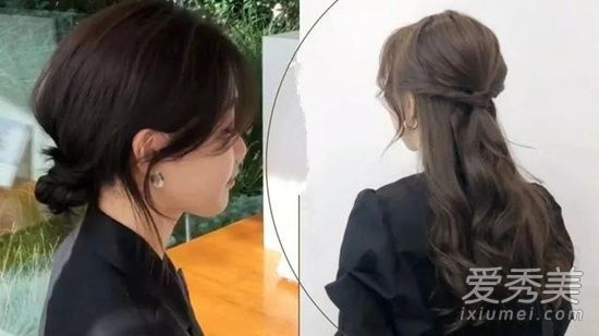 如何在秋天扎长发,如何扎长束腰发