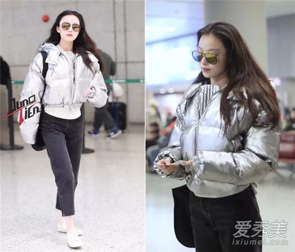 女明星们拍摄街头照片来展示如何在这个冬天穿着它们来保暖和时尚。