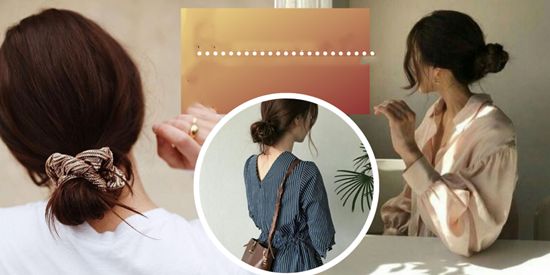 慵懒的低球头头发如何打结慵懒的低球头头发打结方法大号全长短发适合