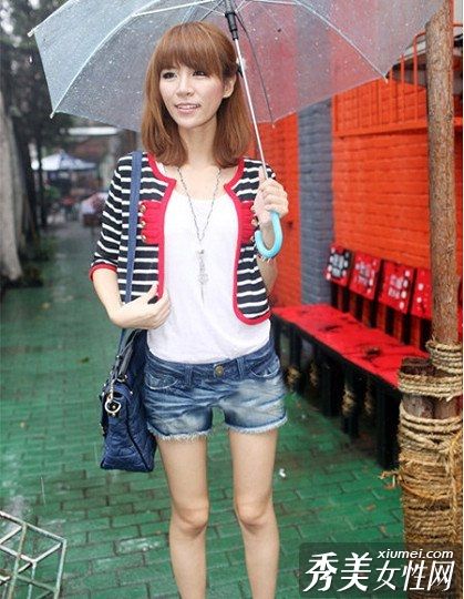 流行MM八月最新美容套装简约休闲风格