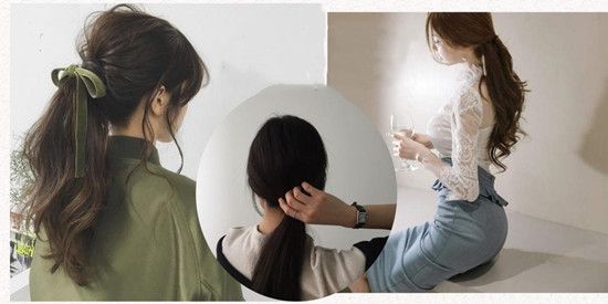 如何在不伤害发际线的情况下扎马尾辫?