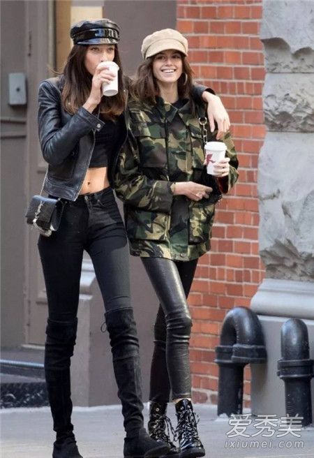 冬季皮裤搭配方法