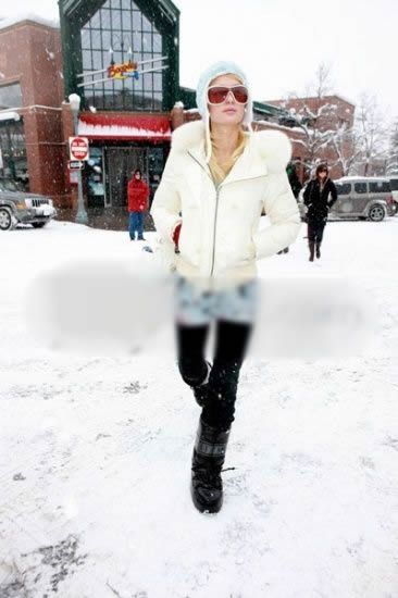 冬天的星星教你穿雪鞋。
