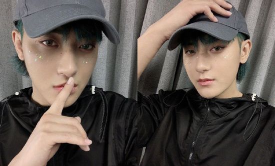 这个人甚至想召唤龙!黄子韬2019彩色照片