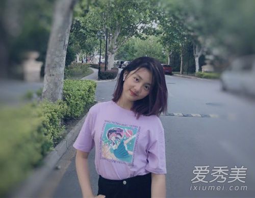黄多多的头发是什么颜色的?深紫色也非常适合夏天
