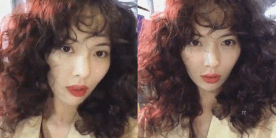 金泫雅的爆炸头热吗?如何制作一次性油炸头