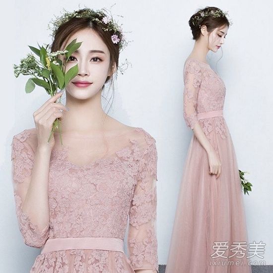 又是一个结婚季节。伴娘的发型是什么?