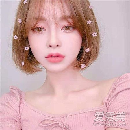 圆脸小女孩适合短发,因为圆脸小女孩适合短发类型