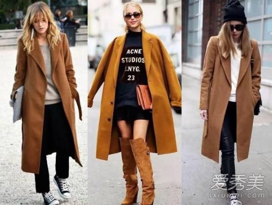 焦糖色的裙子是黑色的吗?焦糖色外套如何搭配?