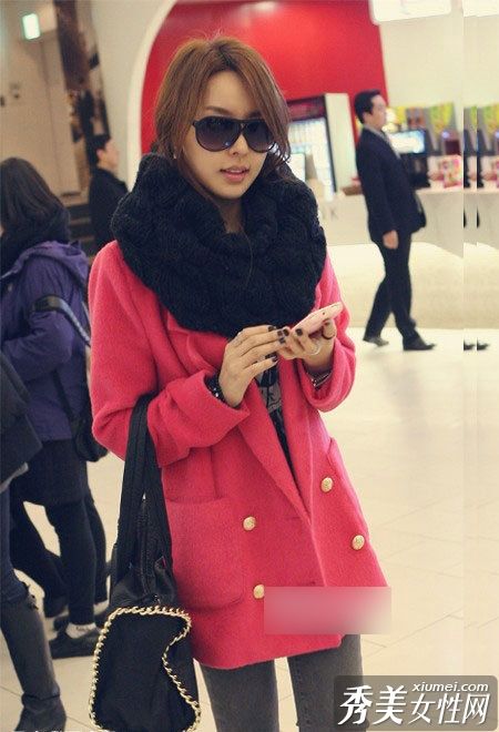 帶有新年魅力的韓式外套的受歡迎程度是無限的。
