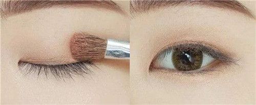 如何用单眼皮画眼妆?单眼皮在哪里画眼影