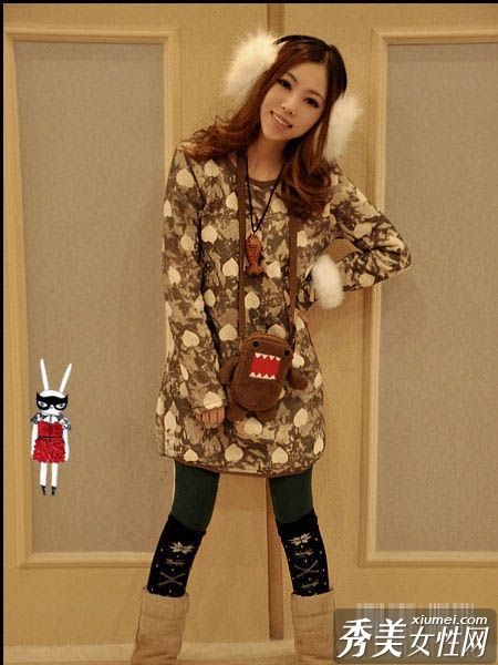 精致漂亮的衣服,特别的洋气,新年装扮成甜美的女人