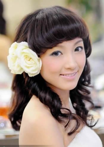 国庆新娘最受欢迎的发型列表。