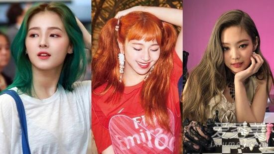 2018年韓國女孩最喜歡的發色——這5種減齡發型是白色和洋氣的