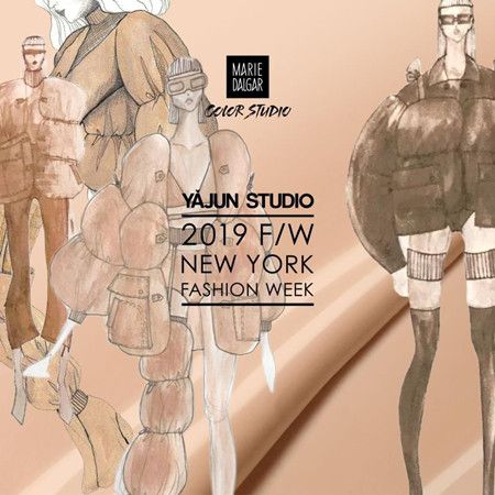雅俊工作室加入2019纽约秋冬时装周玛丽·戴加色彩工作室
