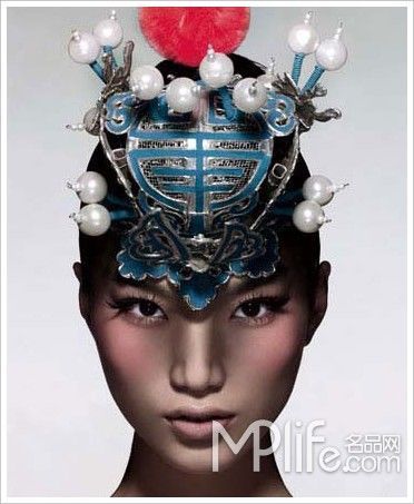 神奇的中国概念化妆经典与时尚