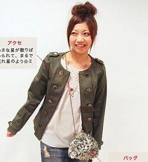 日本移民女孩的时尚发型