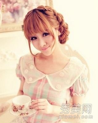 清新、甜美、可爱的2012流行刘海发饰