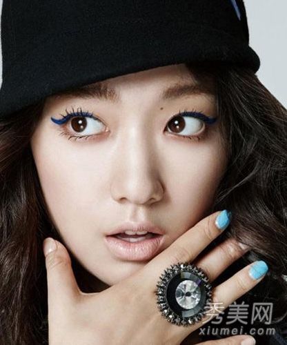 2014年冬季韩版化妆彩色眼线笔+假睫毛