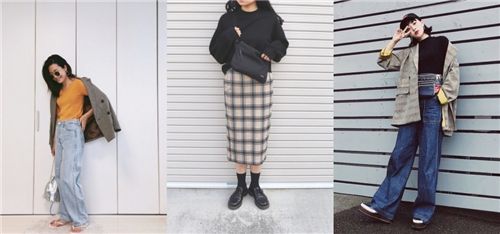 2018年，跳棋热的延续受到日本女孩的追捧，她们觉得自己满身都是街头服饰。
