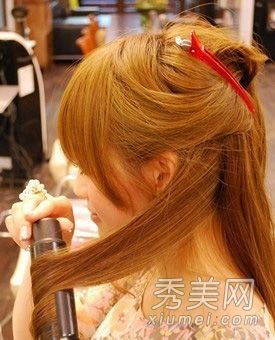 韩国发型DIY打造蓬松非主流发型