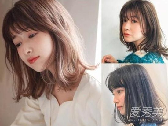 最能降低年龄的发型必须有刘海！2019流行刘海发型图片