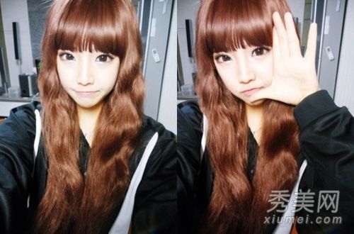 最新韩国长卷发和大脸型妹妹的最佳选择