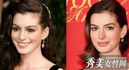 安妮·海瑟薇的6种发型很迷人