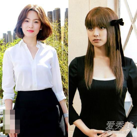 屏幕上充满了年轻女孩的心!宋惠·京&深田佳子的减龄发型