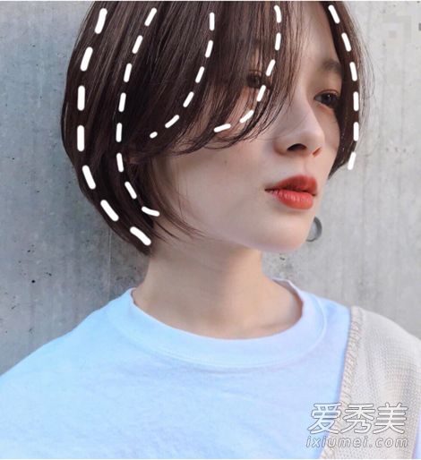 一个有等级观念的女孩更年轻!2019年流行的短发仍然是新雷枝的主要风格。