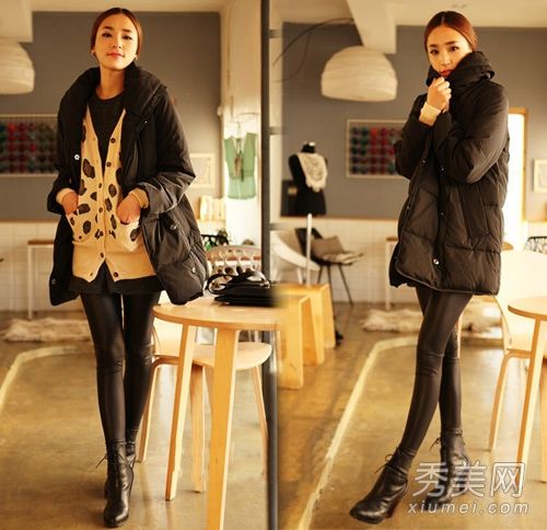 七件冬衣很受欢迎，必须搭配引人注目的款式。