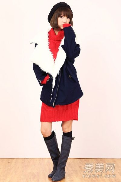 混合搭配层次感,展现初冬高搭配的秘密。