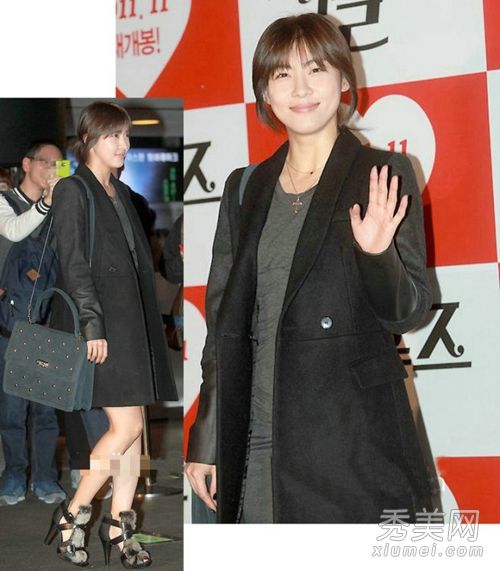 韩凡儿今冬的外套时尚比赛并不无聊