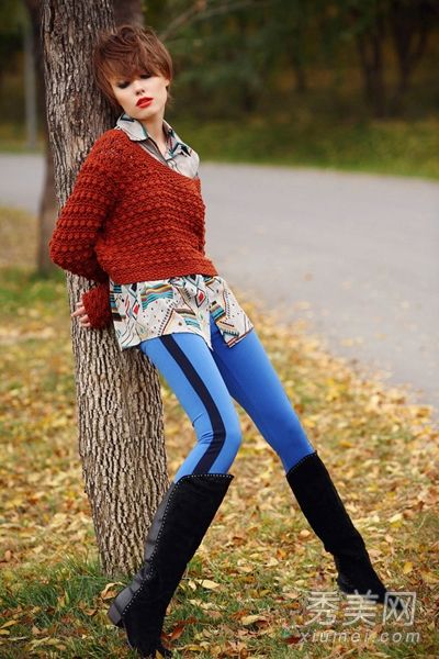 8冬季时装组合,搭配寒冷天气的保暖