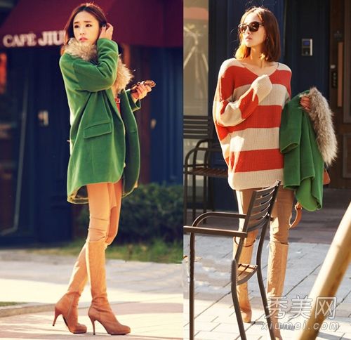 宽上窄下的潮汐与初冬的纤细感觉相结合