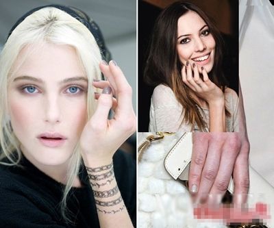 化妆也很低调。t台化妆不再遥不可及。