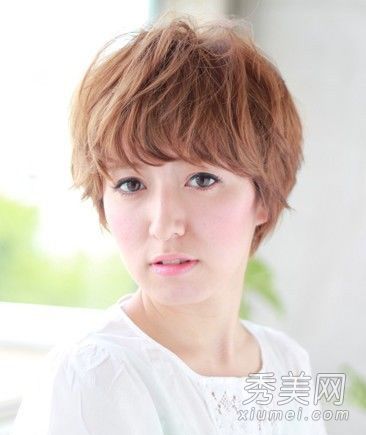 圆脸一定要看发型8圆脸合适短发